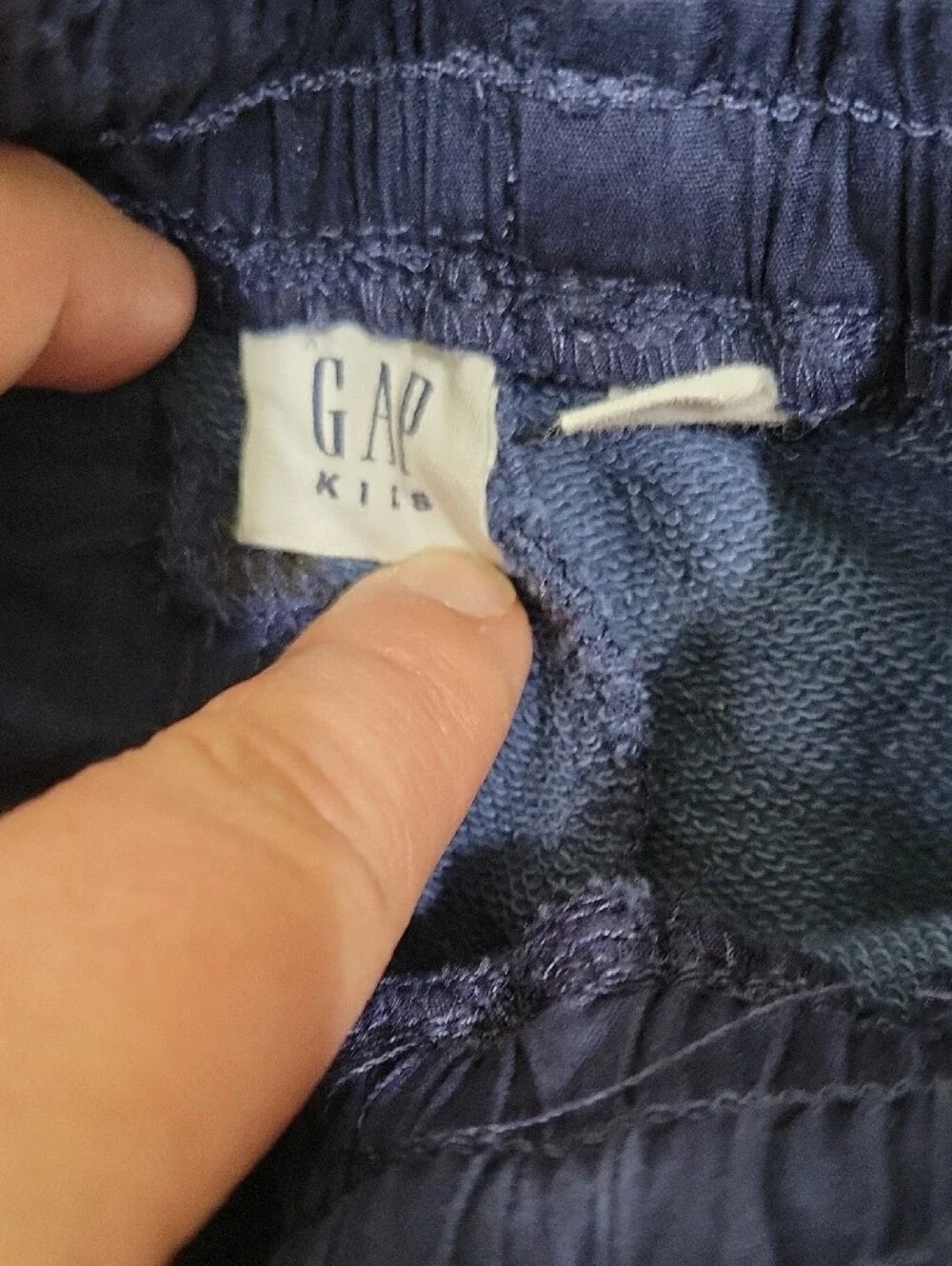 GAP Blue Navy Camo Drawstring Athletic Shorts